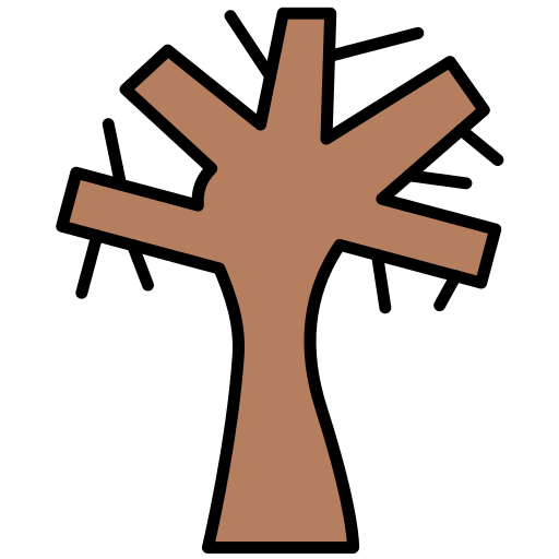 Dry tree Generic color lineal-color icon