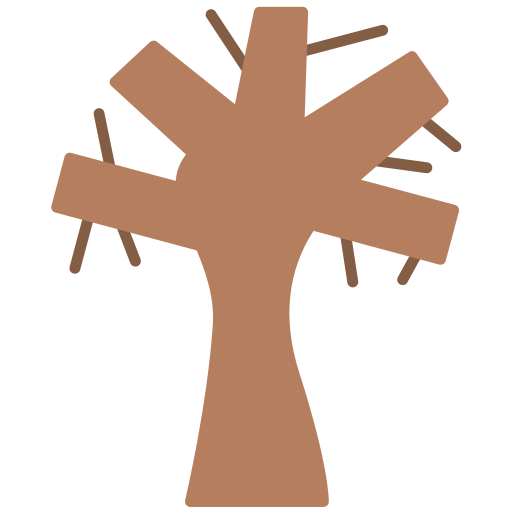 Dry tree Generic color fill icon