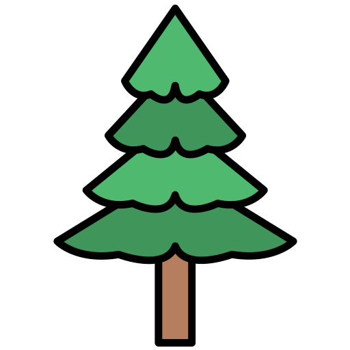 소나무 Generic color lineal-color icon