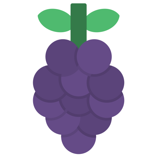 Grapes Generic color fill icon