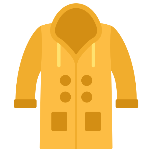 Raincoat Generic color fill icon