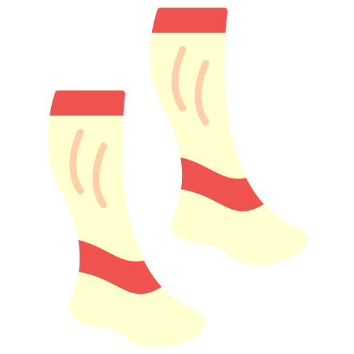 sokken Generic color fill icoon