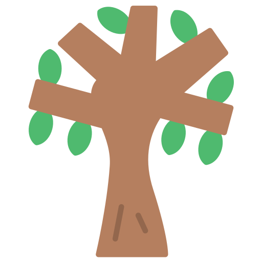 Tree branch Generic color fill icon