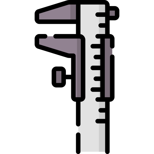 Vernier caliper Special Lineal color icon