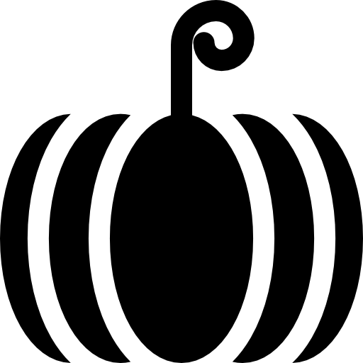 calabaza Basic Rounded Filled icono