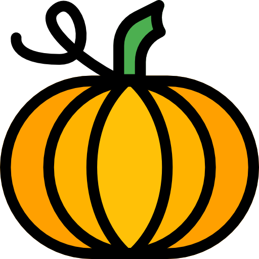Pumpkins Pixel Perfect Lineal Color icon