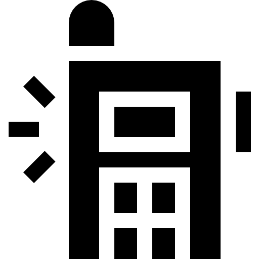 トランシーバー Basic Straight Filled icon