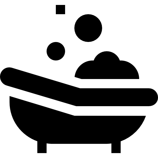 badewanne Basic Straight Filled icon