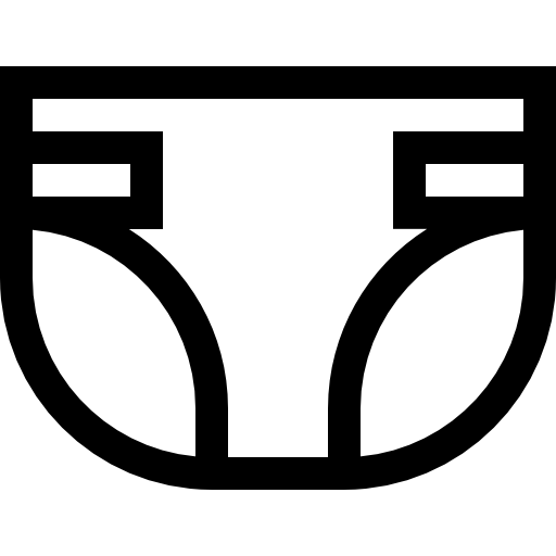 Подгузник Basic Straight Lineal иконка