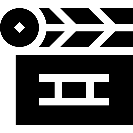 カチンコ Basic Straight Filled icon