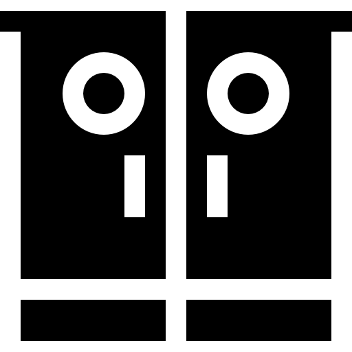 türöffnung Basic Straight Filled icon