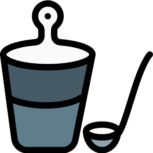 Bucket Pixel Perfect Lineal Color icon