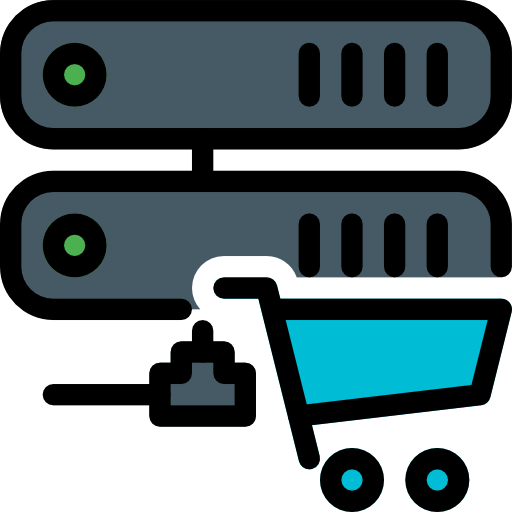 server Pixel Perfect Lineal Color icon