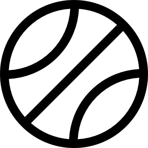 バスケットボール Basic Rounded Lineal icon