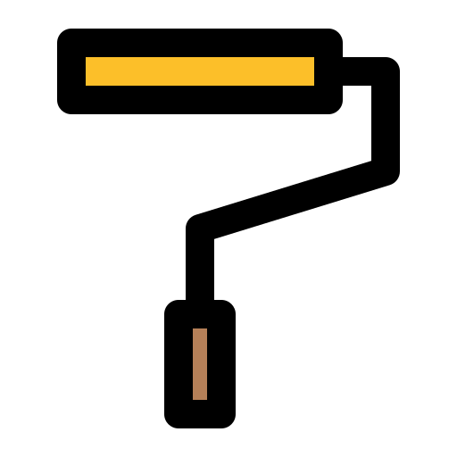 Малярный валик Generic color lineal-color иконка