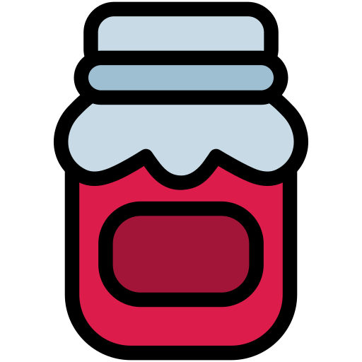 Jam jar Generic color lineal-color icon