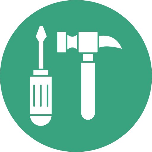 herramientas para reparar Generic color fill icono