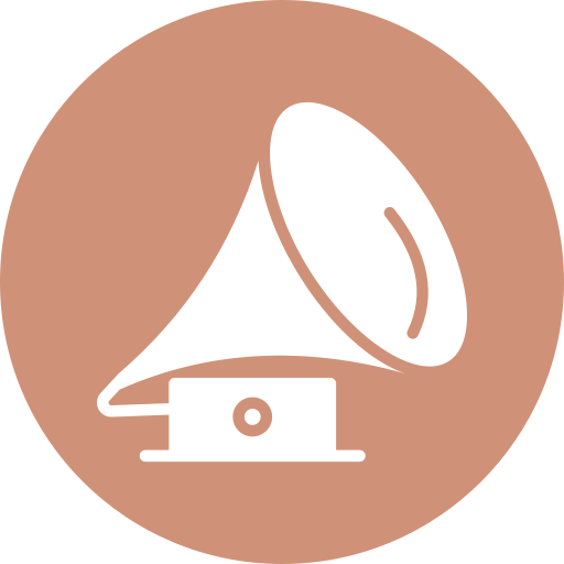 grammofono Generic color fill icona