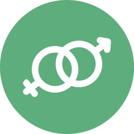 Gender identity Generic color fill icon