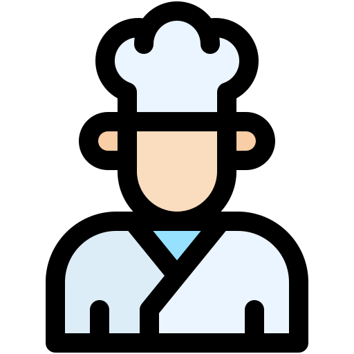cuoco maschio Generic color lineal-color icona