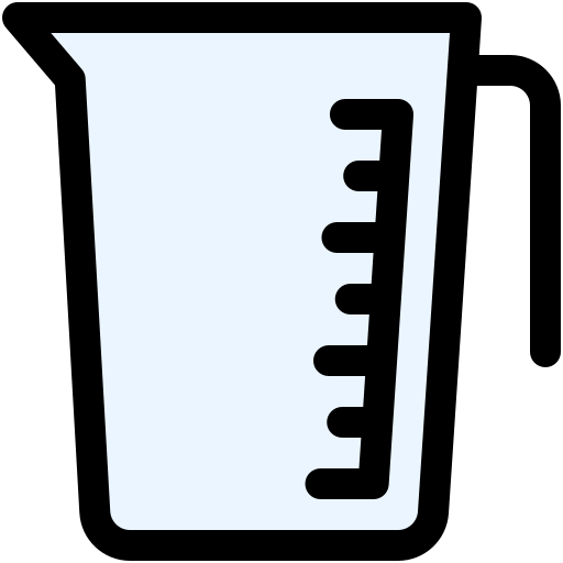 Мерный стакан Generic color lineal-color иконка