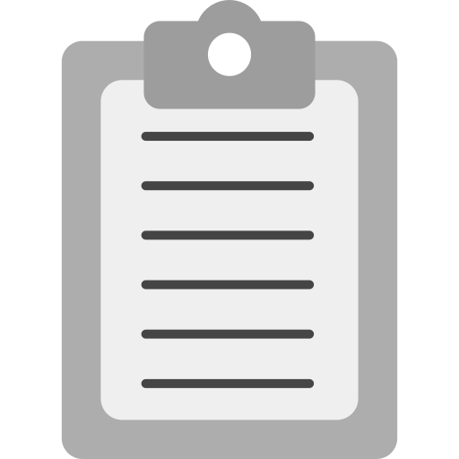 Clipboard Generic color fill icon