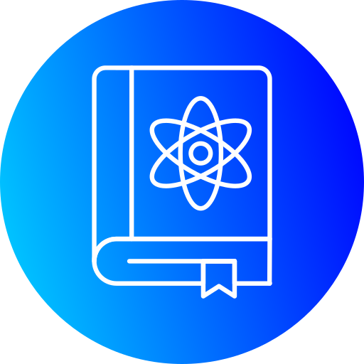 libro de ciencia Generic gradient fill icono