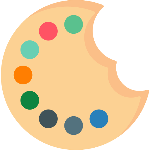 paleta Generic color fill icono