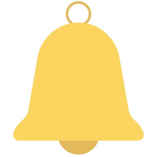 dzwonek Generic color fill ikona