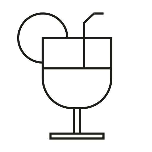 bebidas Generic outline icono
