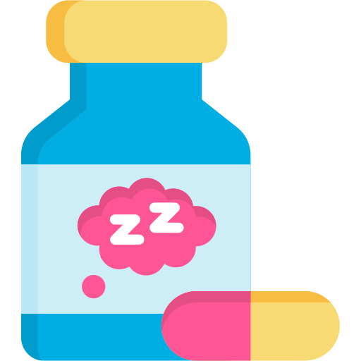 pílulas para dormir Generic color fill Ícone