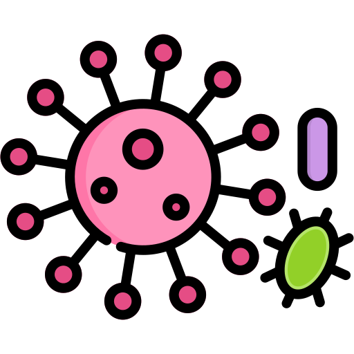 감염성 질병 Generic color lineal-color icon