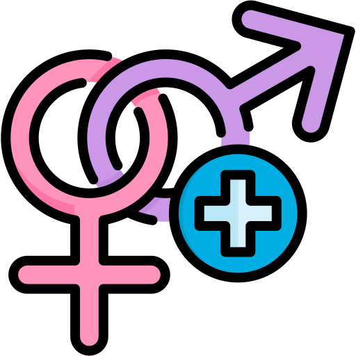 zdrowie seksualne Generic color lineal-color ikona
