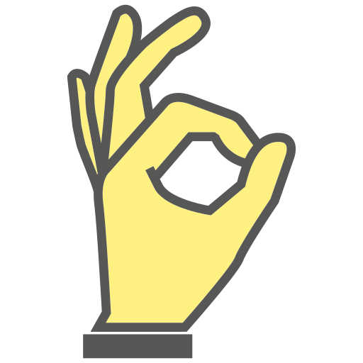 Hand Generic color lineal-color icon