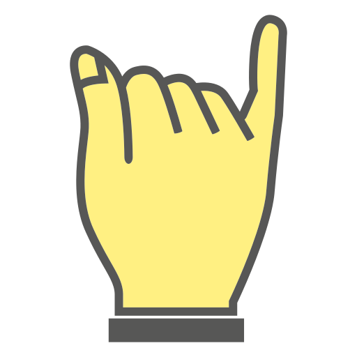 Hand Generic color lineal-color icon