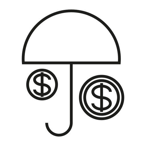 moneta Generic outline ikona
