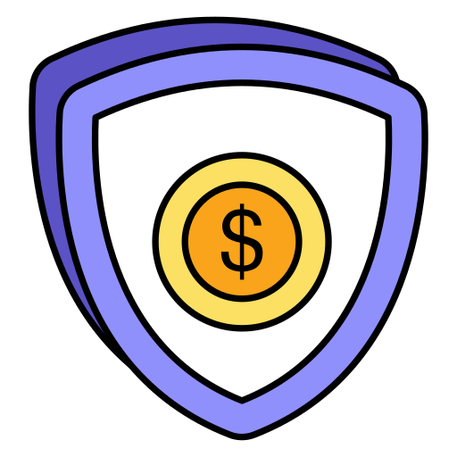 sicurezza finanziaria Generic color lineal-color icona