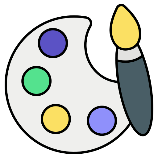 plaque de couleur Generic color lineal-color Icône