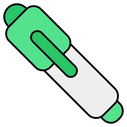 Ball point Generic color lineal-color icon
