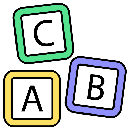 alphabet Generic color lineal-color icon
