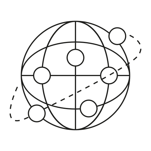 Globe Generic outline icon