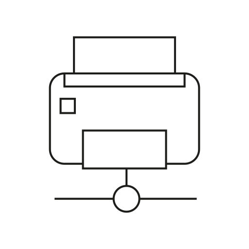 drucker Generic outline icon