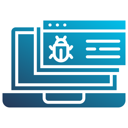 malware Generic gradient fill icona