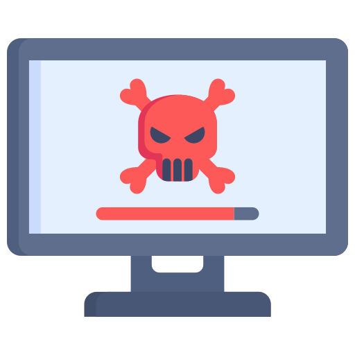 Malware Generic color fill icon