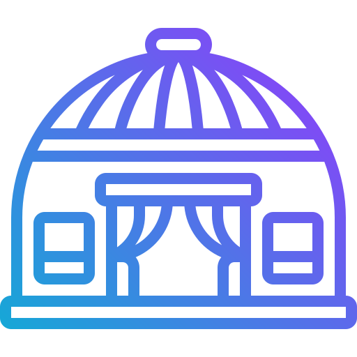 cúpula Generic gradient outline icono