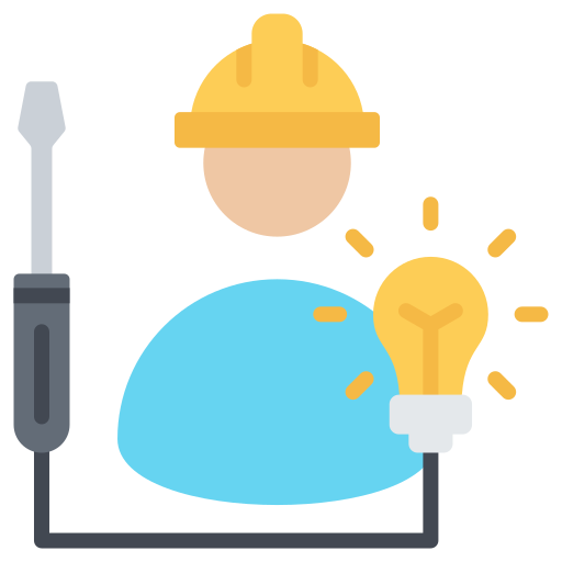Electrician Generic color fill icon