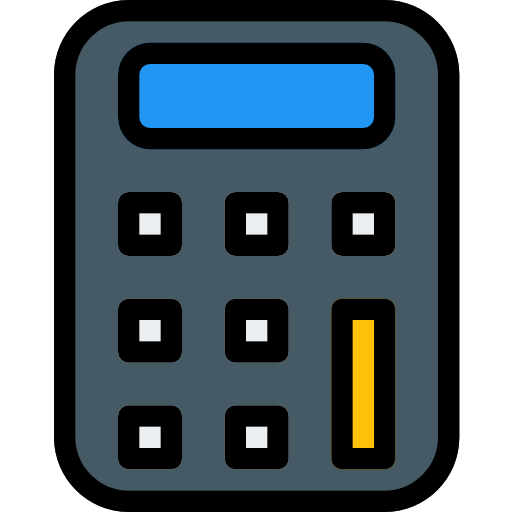 kalkulator Pixel Perfect Lineal Color ikona