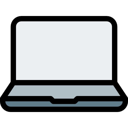 Laptop Pixel Perfect Lineal Color icon