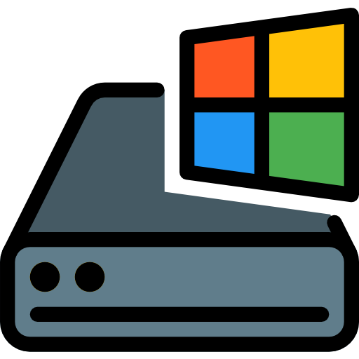 disco duro Pixel Perfect Lineal Color icono