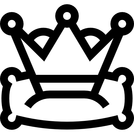 왕관 Basic Straight Lineal icon